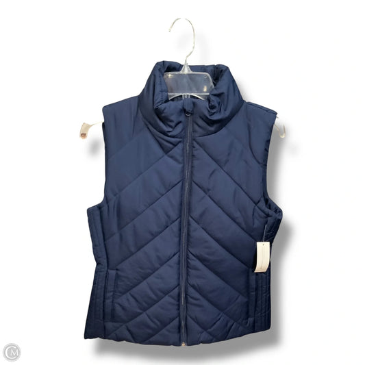 Vest Puffer & Quilted By New York And Co In Navy, Size: S