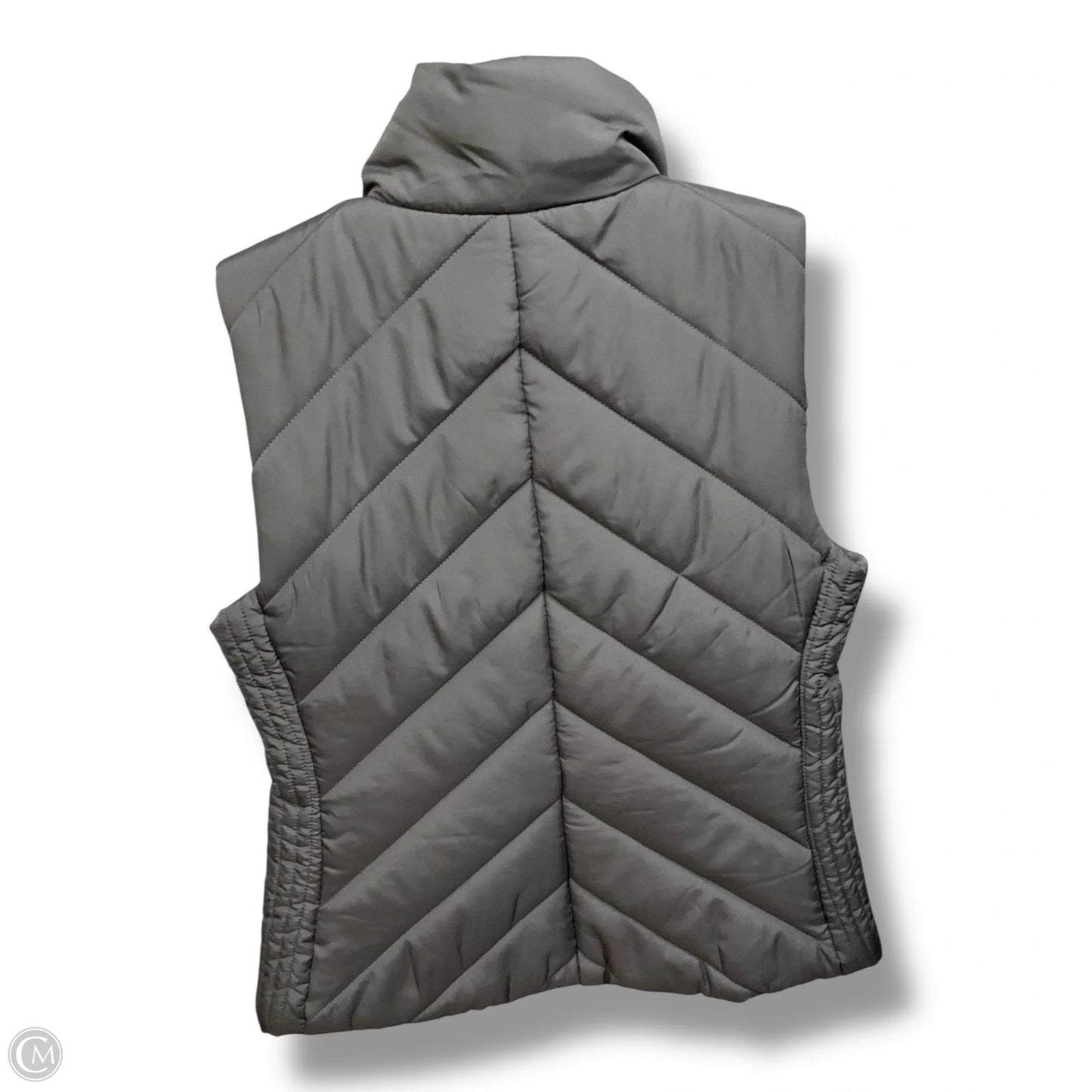 Vest Puffer & Quilted By New York And Co In Grey, Size: S