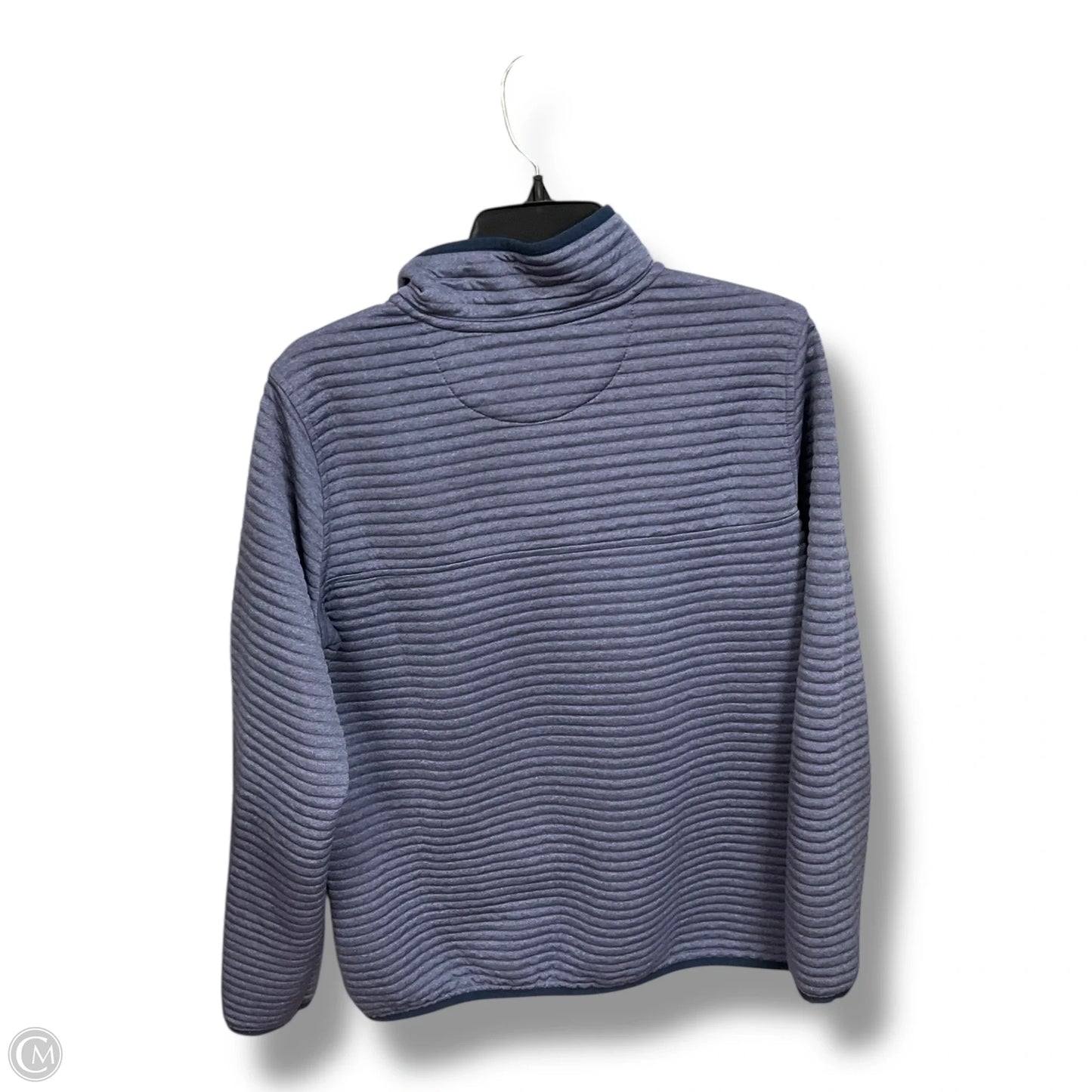 Athletic Top Long Sleeve Collar By L.l. Bean In Purple, Size: L