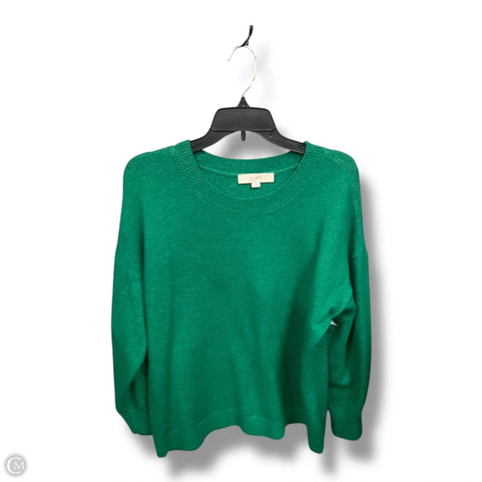 Sweater By Loft In Green, Size: L