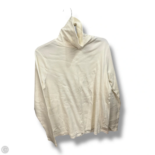 Top Long Sleeve Basic By White Stag In Ivory, Size: Xl
