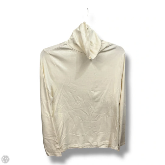 Top Long Sleeve Basic By White Stag In Ivory, Size: L