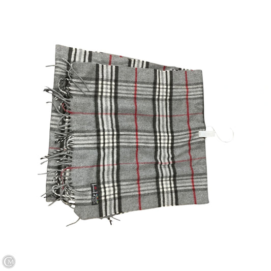 Scarf Winter By Clothes Mentor In Plaid Pattern