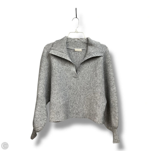 Sweater By Clothes Mentor In Grey, Size: L