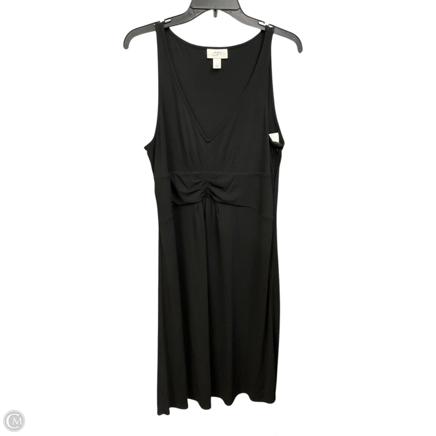 Dress Casual Short By Loft In Black, Size: L