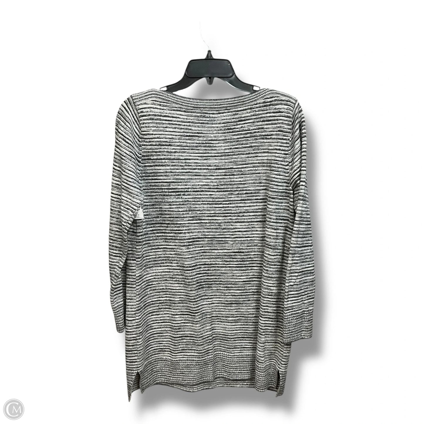 Tunic Long Sleeve By Eight Eight Eight In Striped Pattern, Size: M