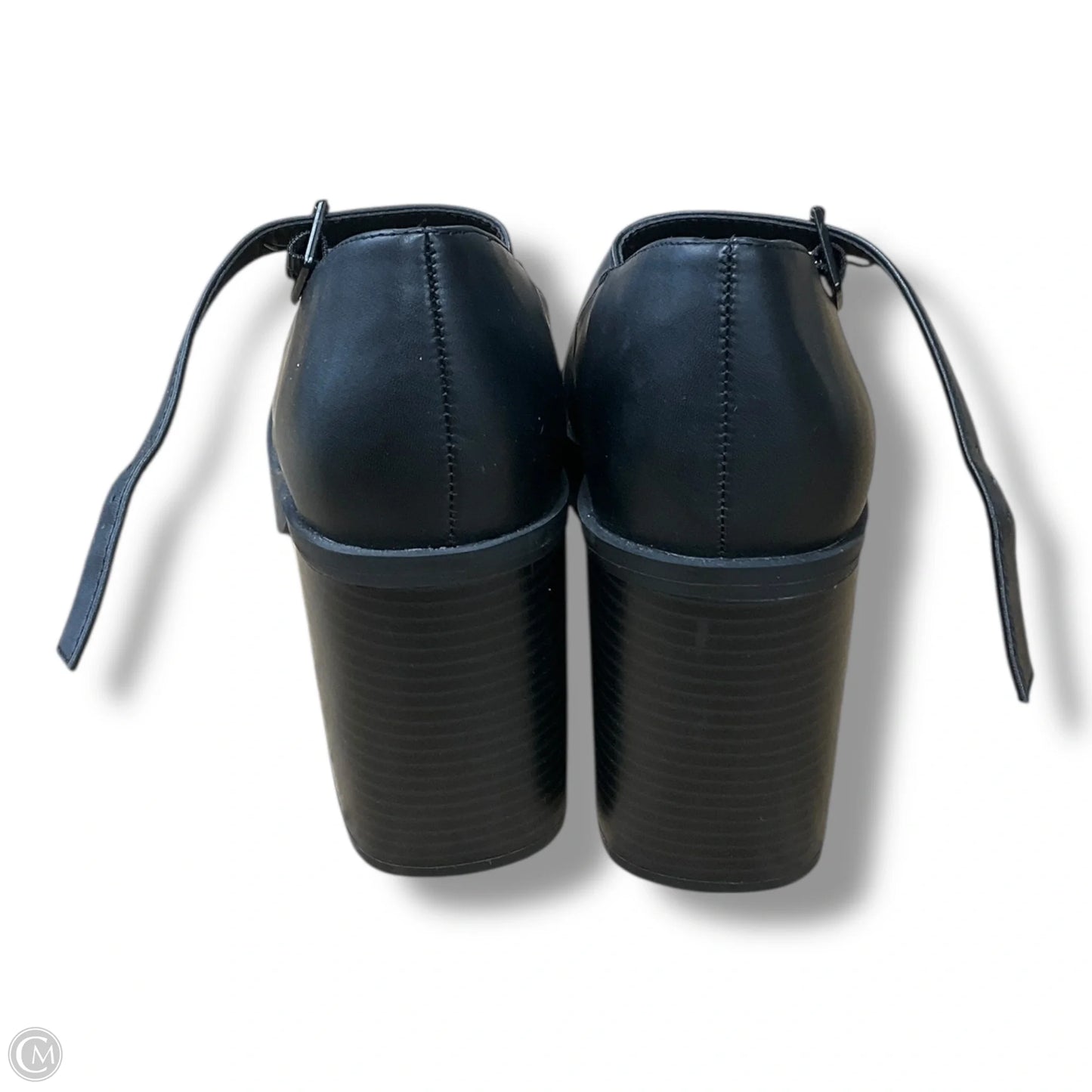 Shoes Heels Block By Mia In Black, Size: 9