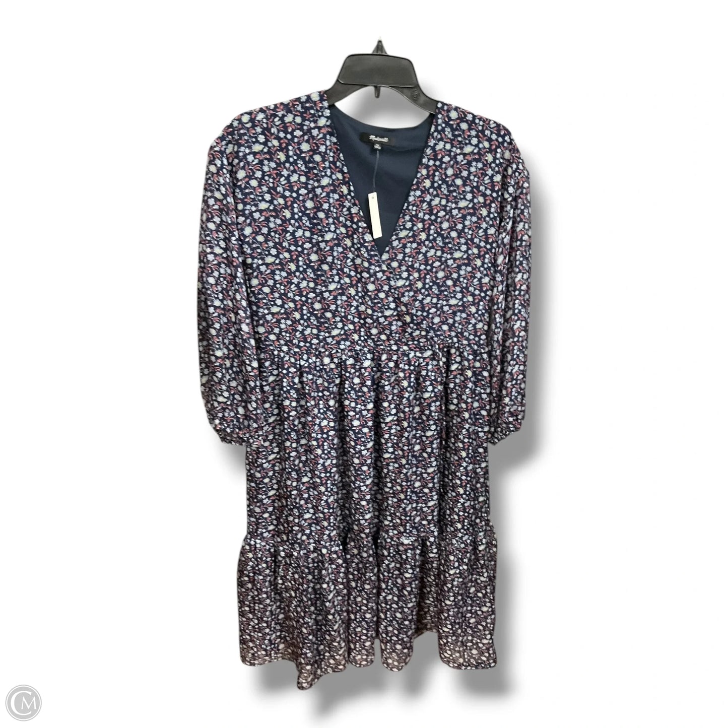 Dress Casual Midi By Madewell In Floral Print, Size: Xs