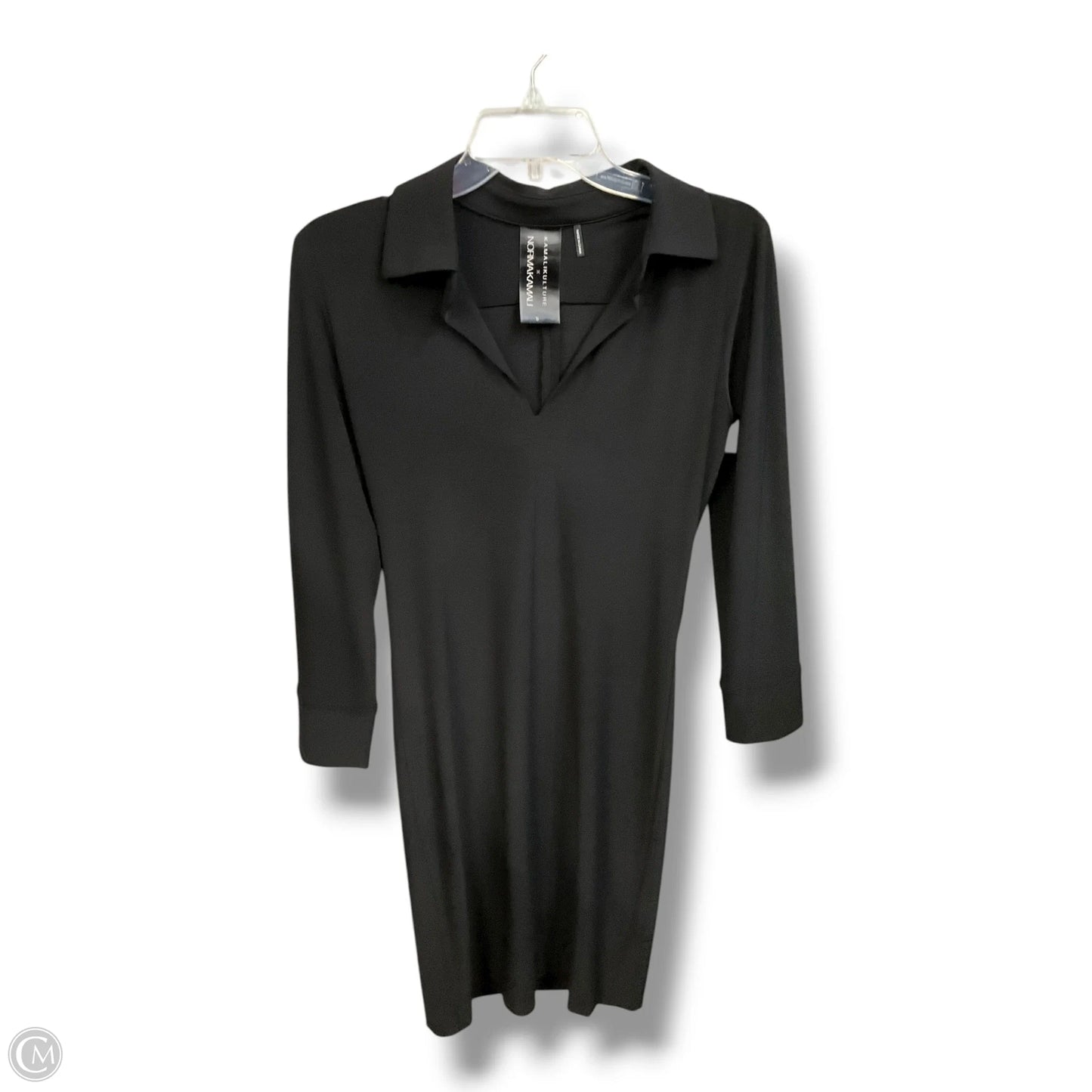 Dress Casual Short By Norma Kamali In Black, Size: S