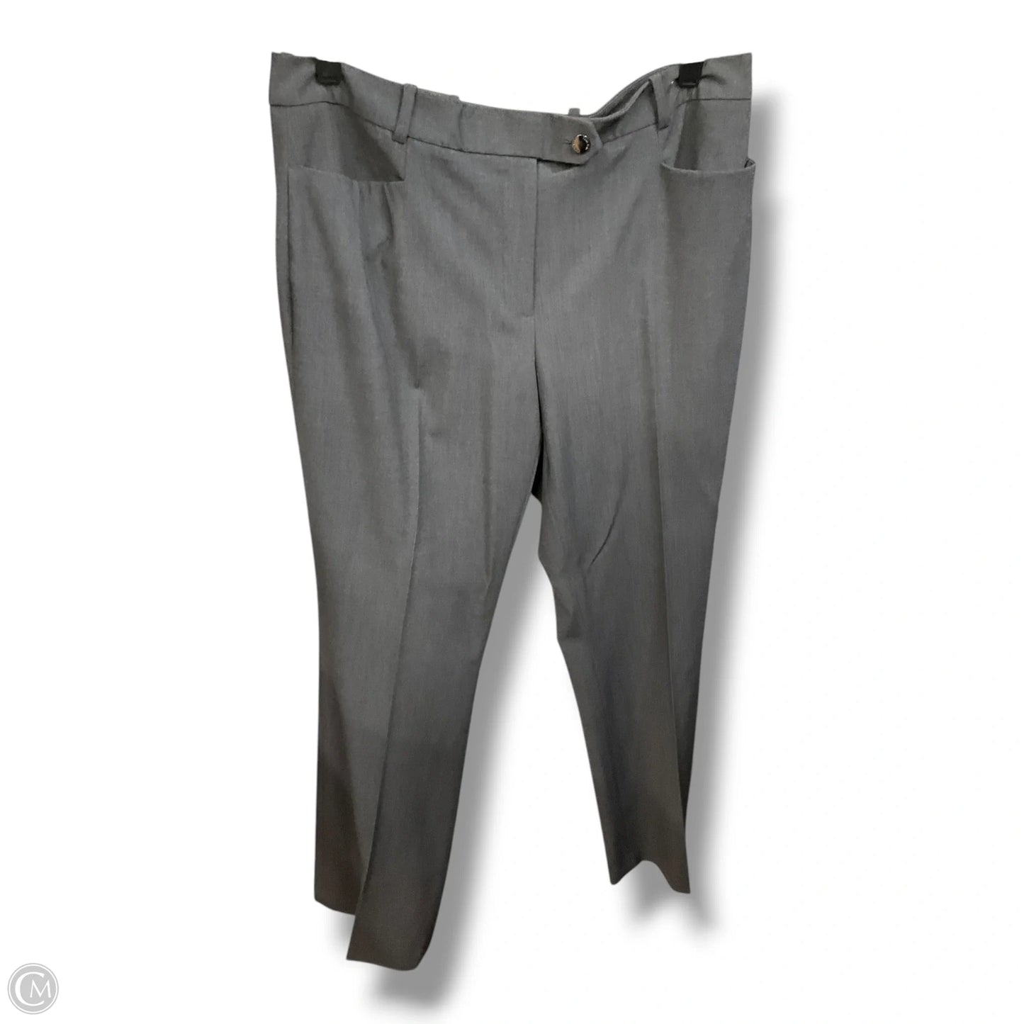 Pants Dress By Calvin Klein In Grey, Size: M