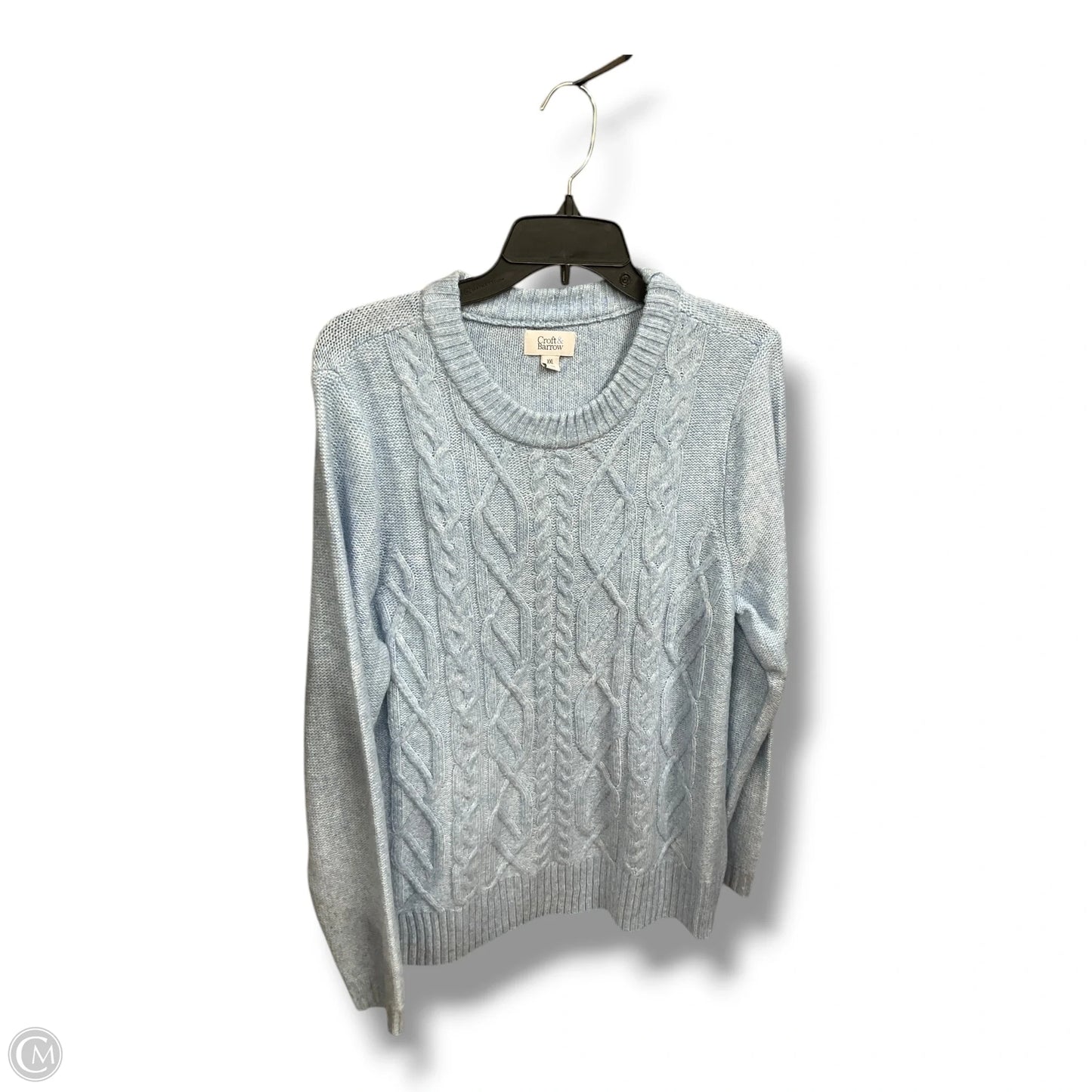 Sweater By Croft And Barrow In Blue, Size: Xxl