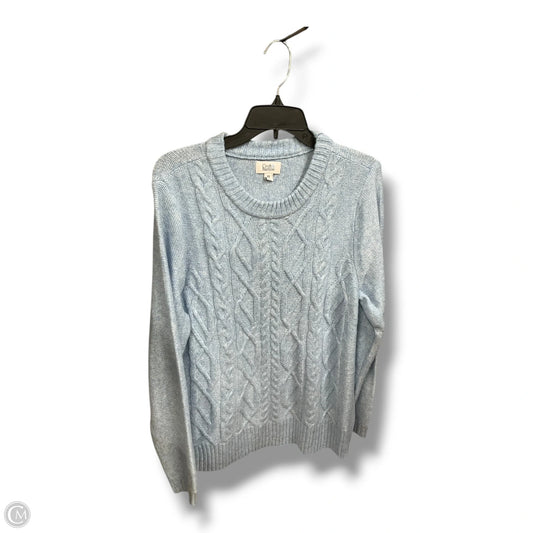 Sweater By Croft And Barrow In Blue, Size: Xxl