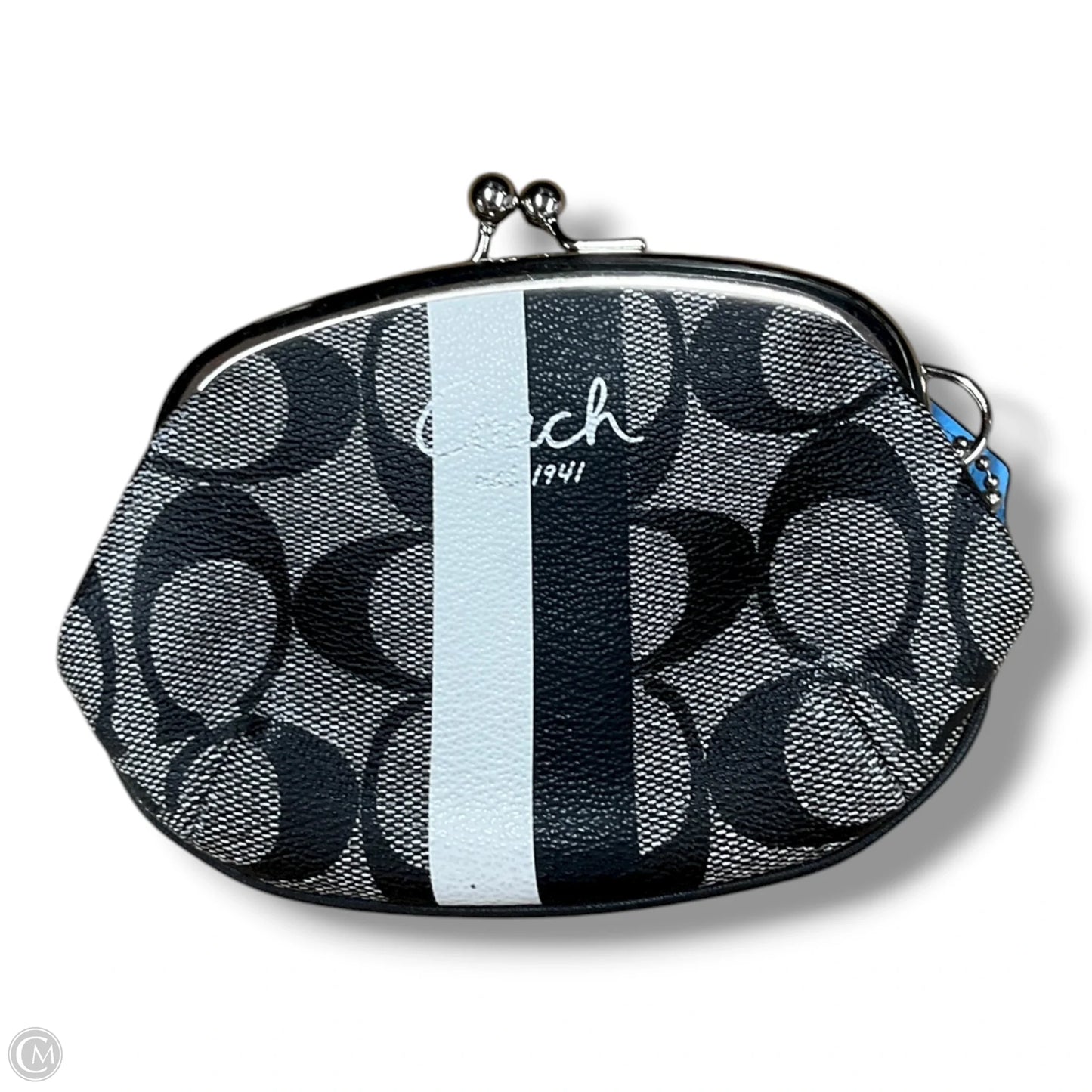 Coin Purse Designer By Coach, Size: Medium