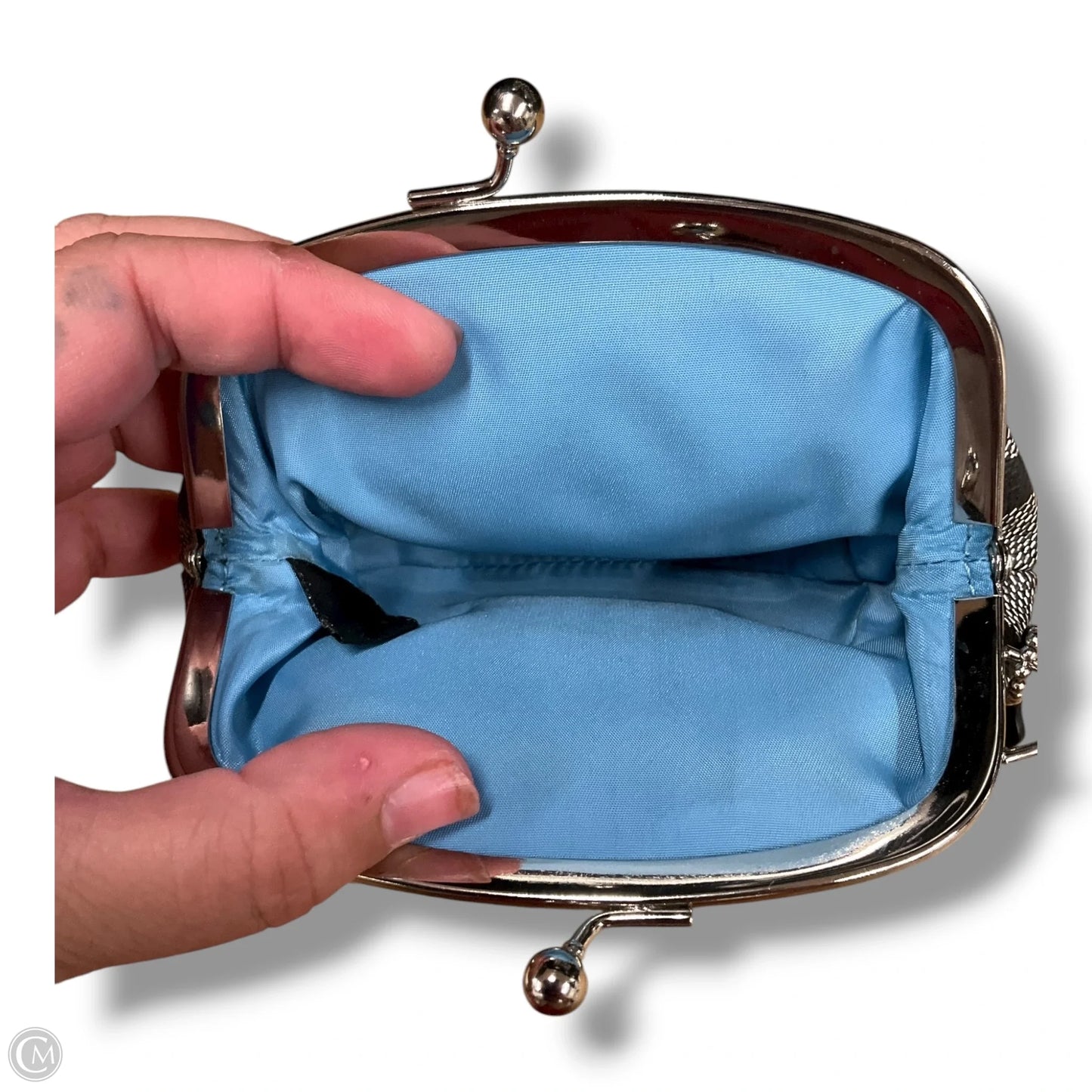 Coin Purse Designer By Coach, Size: Medium