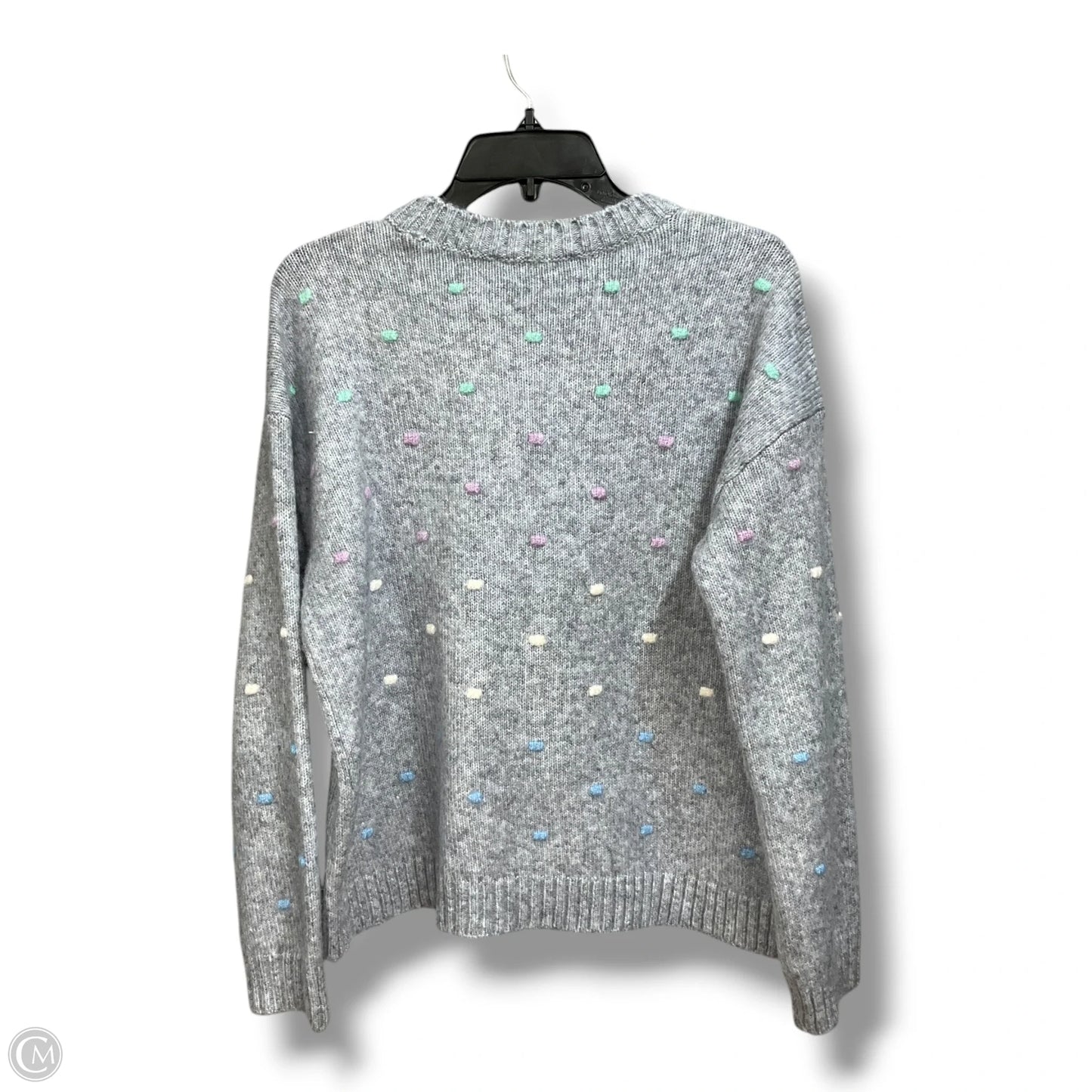 Sweater By Loft In Polkadot Pattern, Size: M