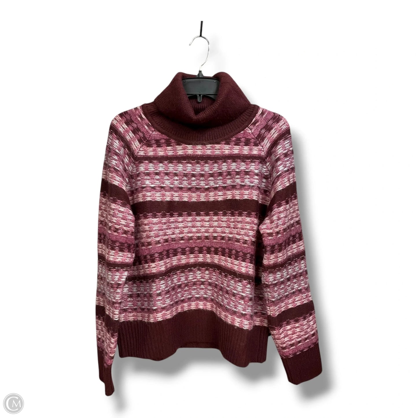 Sweater By Evereve In Maroon, Size: L
