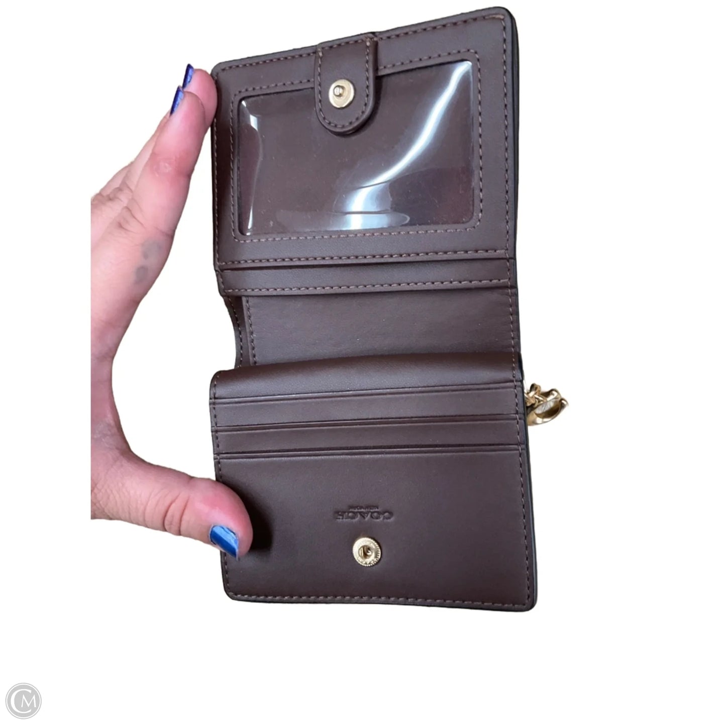 Wallet Designer By Coach, Size: Small