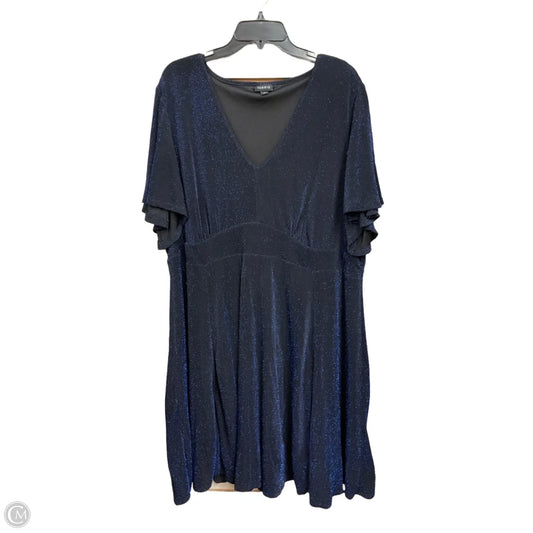 Dress Party Short By Torrid In Blue, Size: 4x