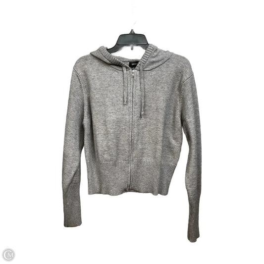 Sweater Cardigan By Forever 21 In Grey, Size: 3x