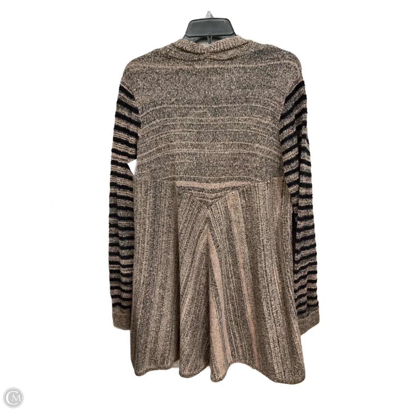 Cardigan By Adrianna Papell In Striped Pattern, Size: L