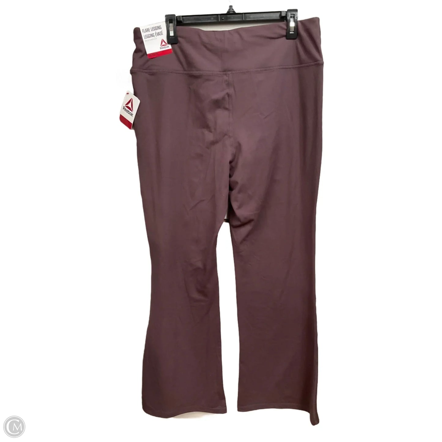 Athletic Leggings By Reebok In Mauve, Size: Xxl