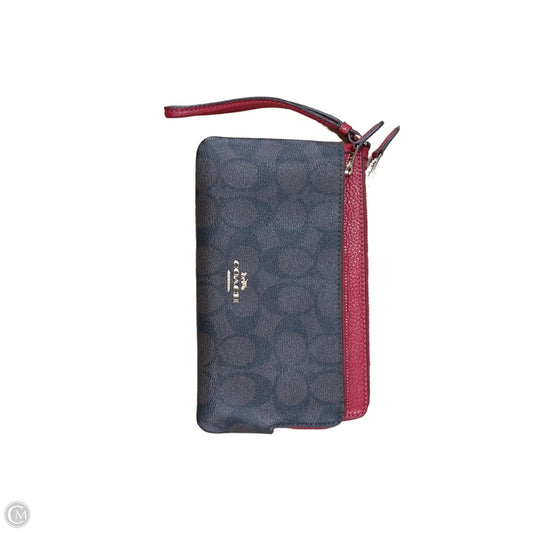 Wristlet Designer By Coach, Size: Medium