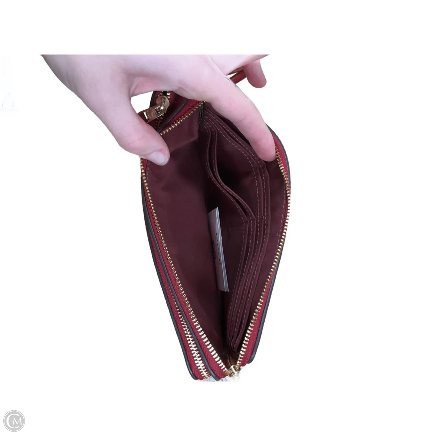 Wristlet Designer By Coach, Size: Medium