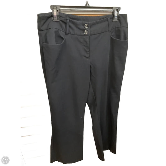 Pants Wide Leg By Alfani In Black, Size: 8