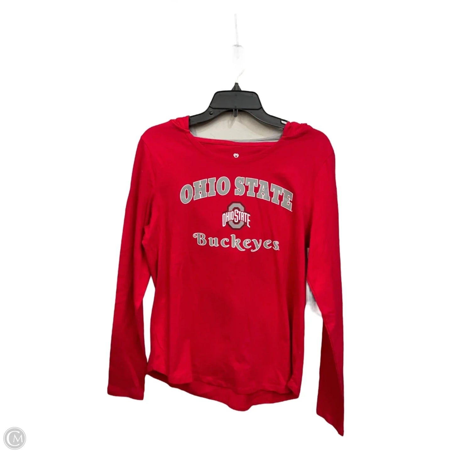 Top Long Sleeve By Colosseum In Red, Size: M