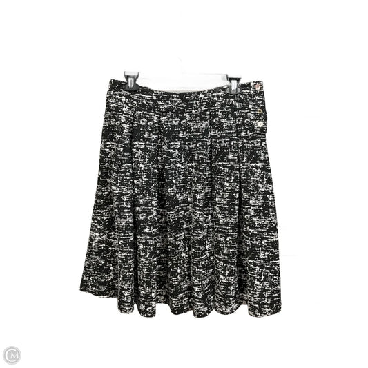 Skirt Designer By Karl Lagerfeld In Black & White, Size: 8