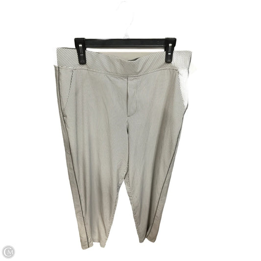 Athletic Pants By Athleta In Striped Pattern, Size: Xl