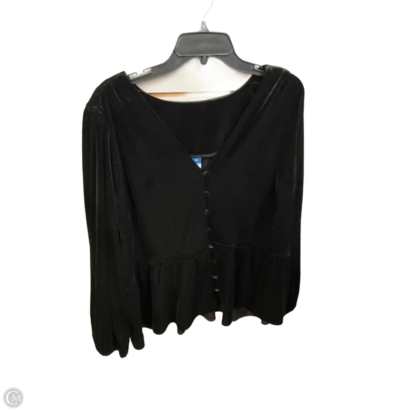 Top Long Sleeve By Old Navy In Black, Size: Xxl