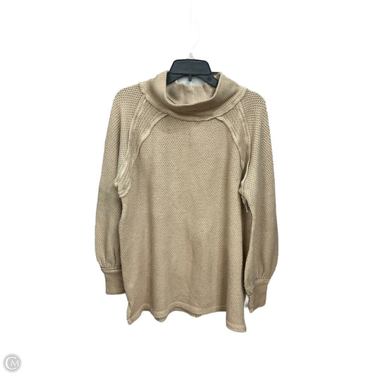 Top Long Sleeve By We The Free In Beige, Size: Xs