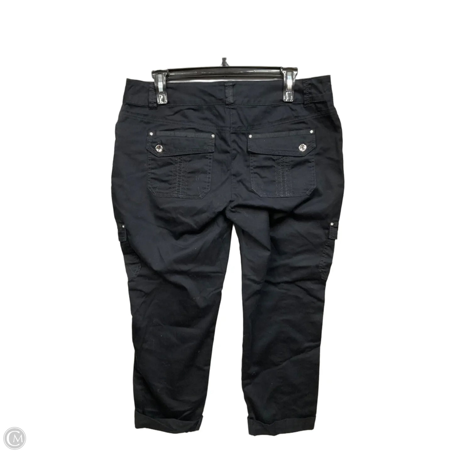 Pants Cropped By White House Black Market In Black, Size: 8