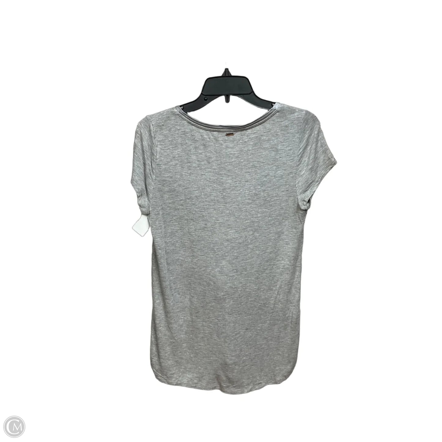 Top Short Sleeve By White House Black Market In Animal Print, Size: S