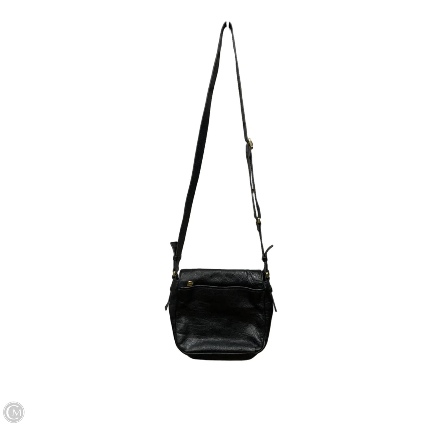 Handbag Leather By Fossil, Size: Small