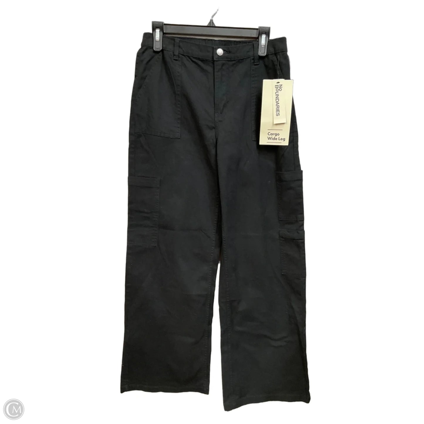 Pants Wide Leg By No Boundaries In Black, Size: 8