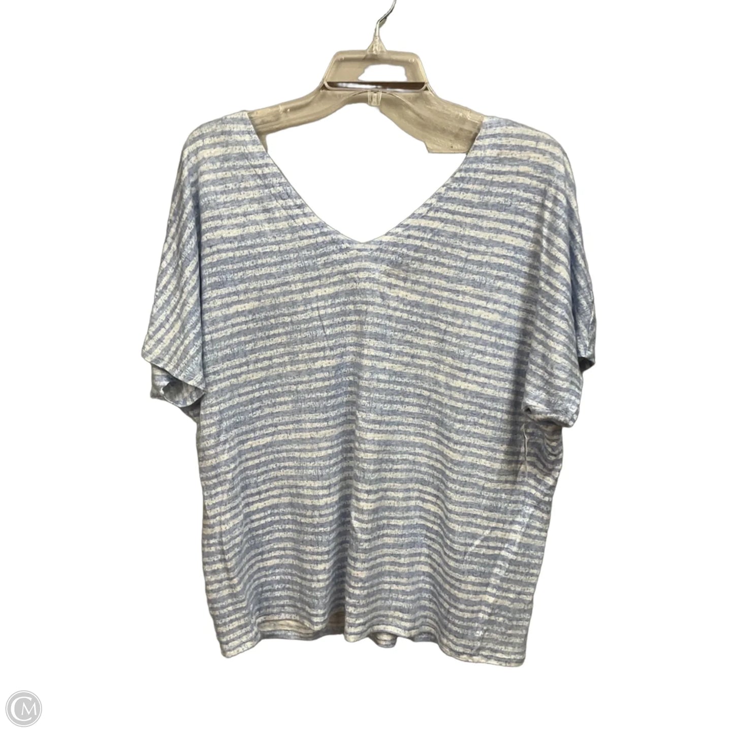 Top Sleeveless By Chicos In Blue, Size: L