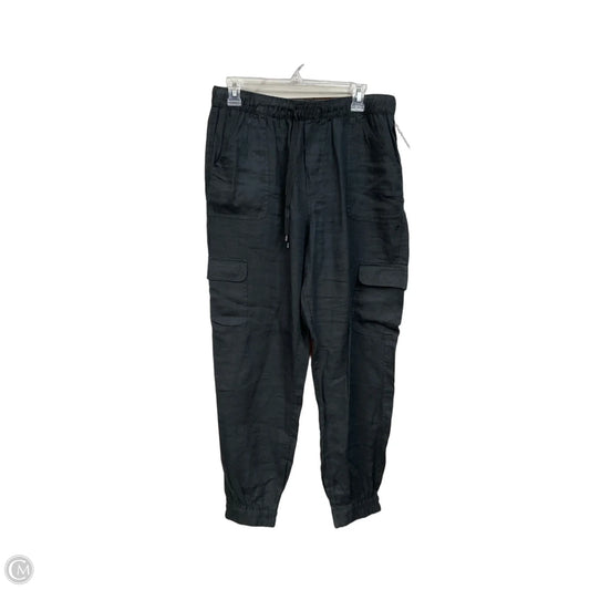 Pants Linen By Nicole Miller In Black, Size: 12