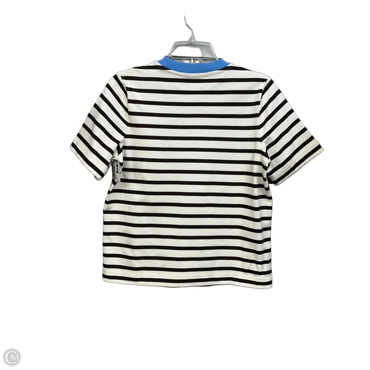 Top Short Sleeve By Cos In Striped Pattern, Size: S
