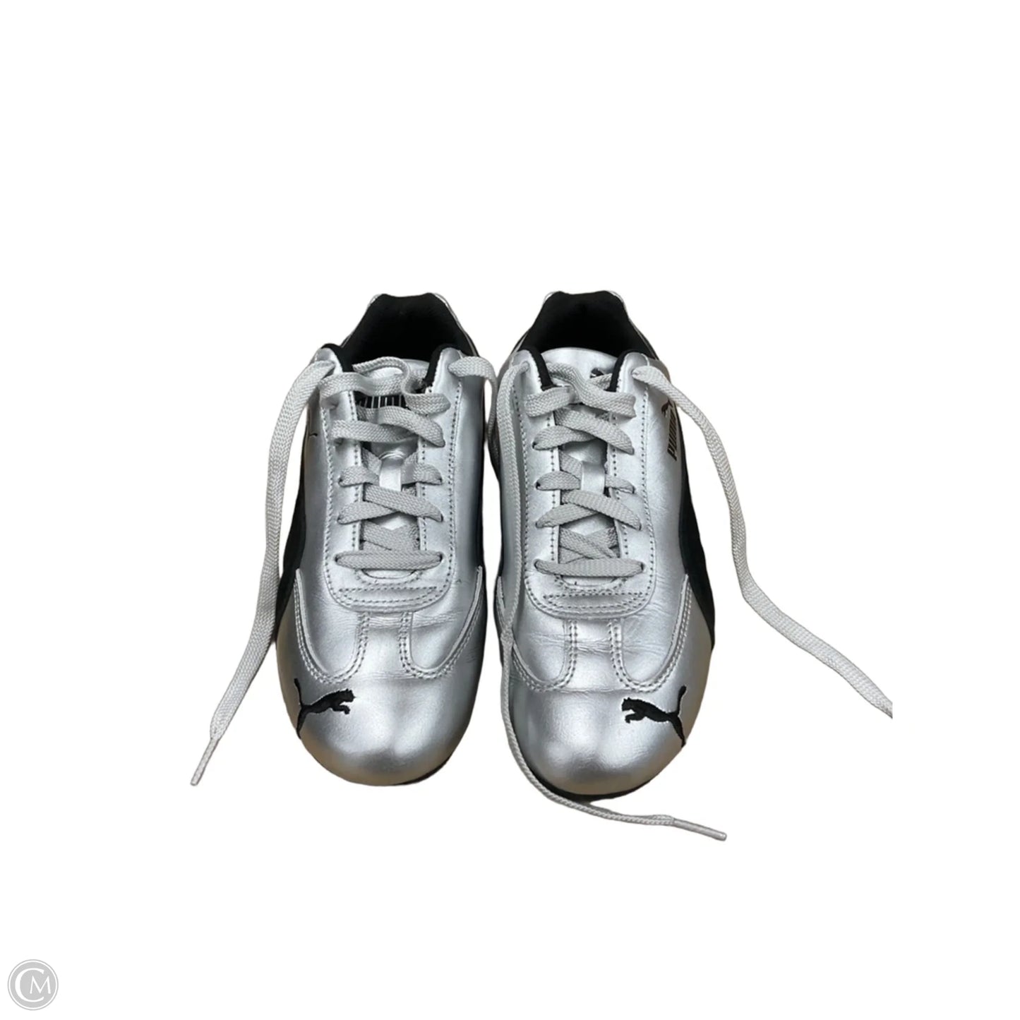 Shoes Sneakers By Puma In Silver, Size: 7.5