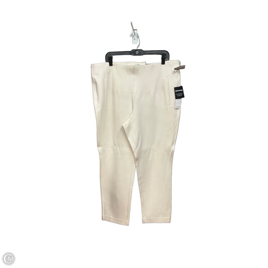 Pants Dress By Rafaella In Ivory, Size: 1x