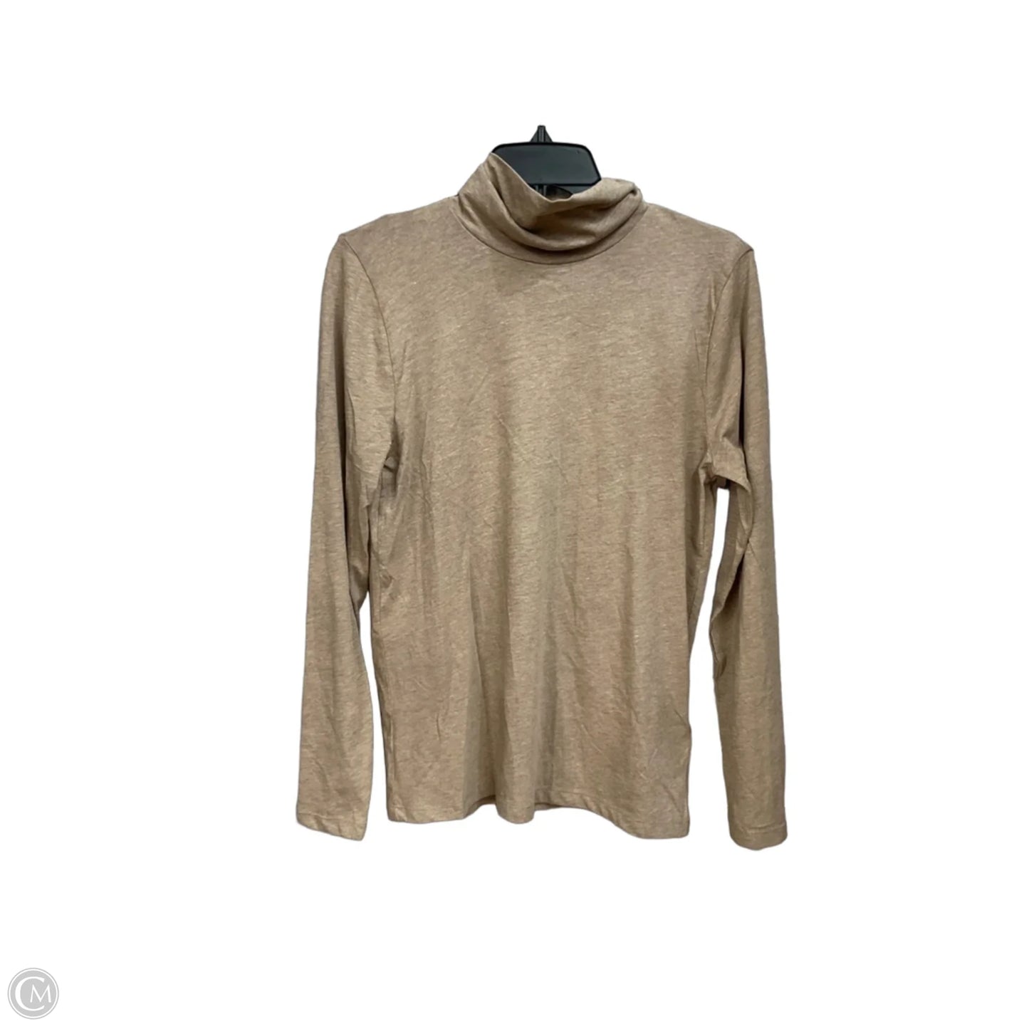 Top Long Sleeve Basic By J. Crew In Brown, Size: M