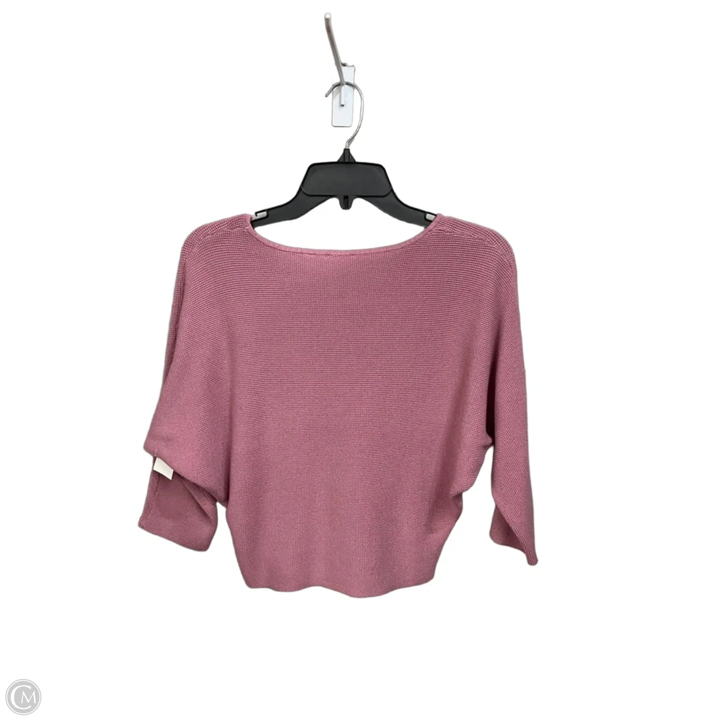 Top 3/4 Sleeve By Cyrus In Mauve, Size: Xs