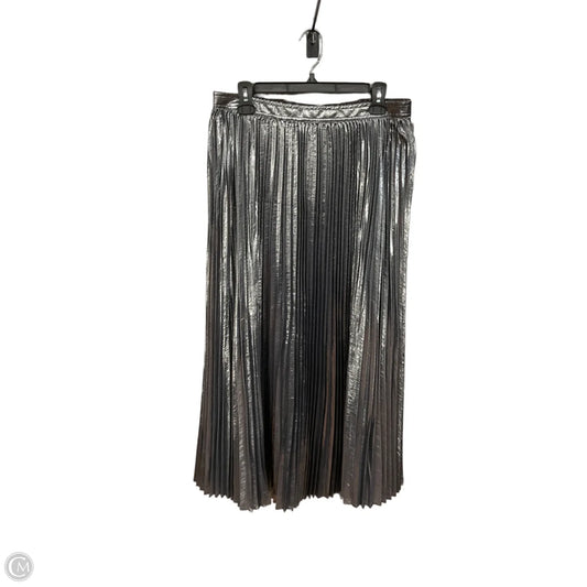 Skirt Midi By J. Crew In Silver, Size: 10