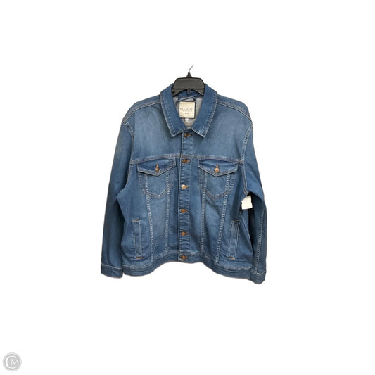 Jacket Denim By Bagatelle In Blue Denim, Size: Xl