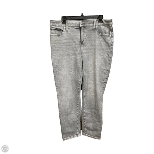 Jeans Boyfriend By Chicos In Grey, Size: 12