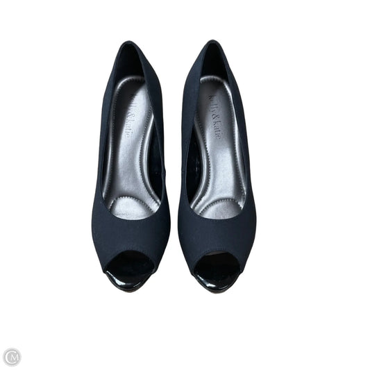 Shoes Heels Kitten By Kelly And Katie In Black, Size: 6.5