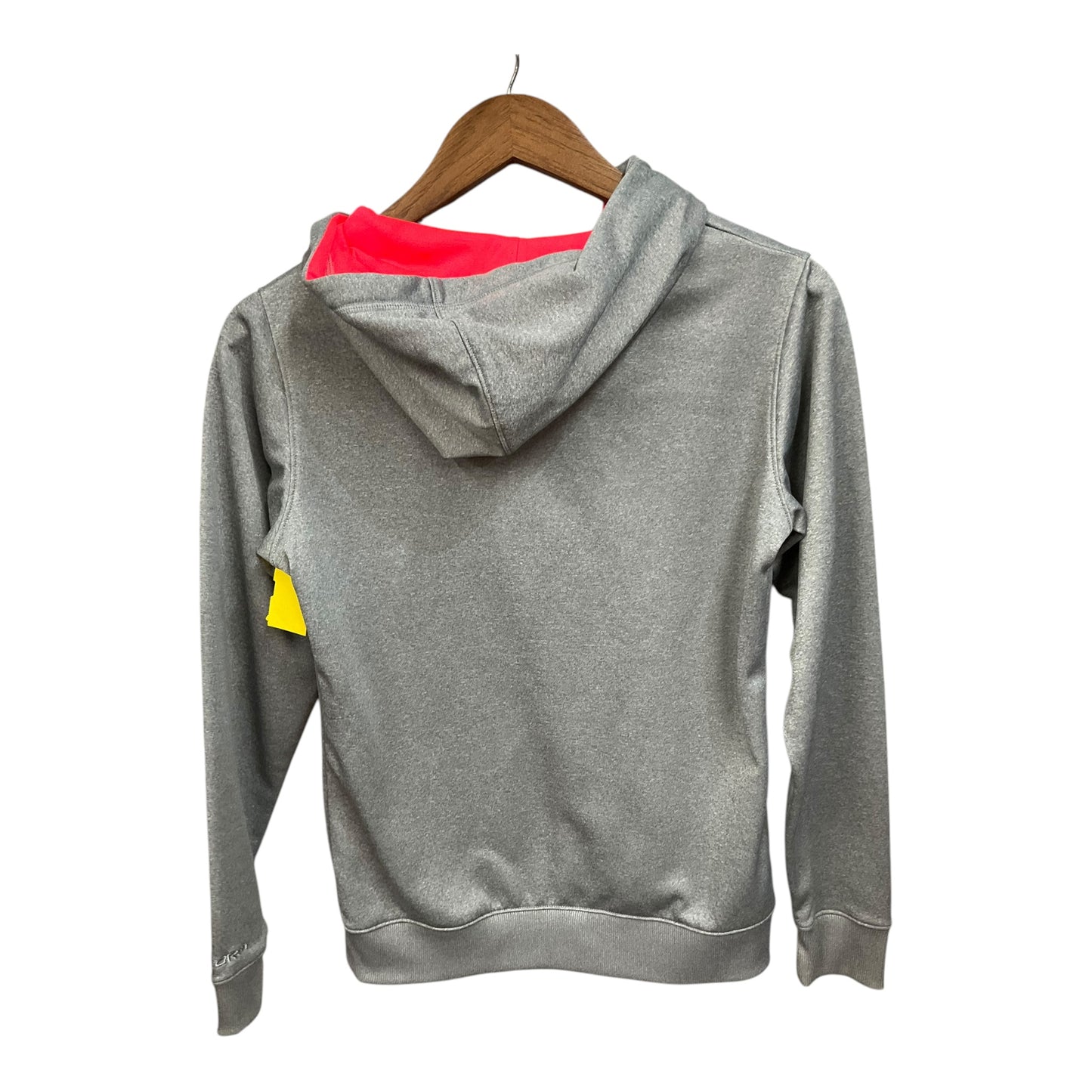 Athletic Sweatshirt Hoodie By Under Armour In Grey, Size: Xs