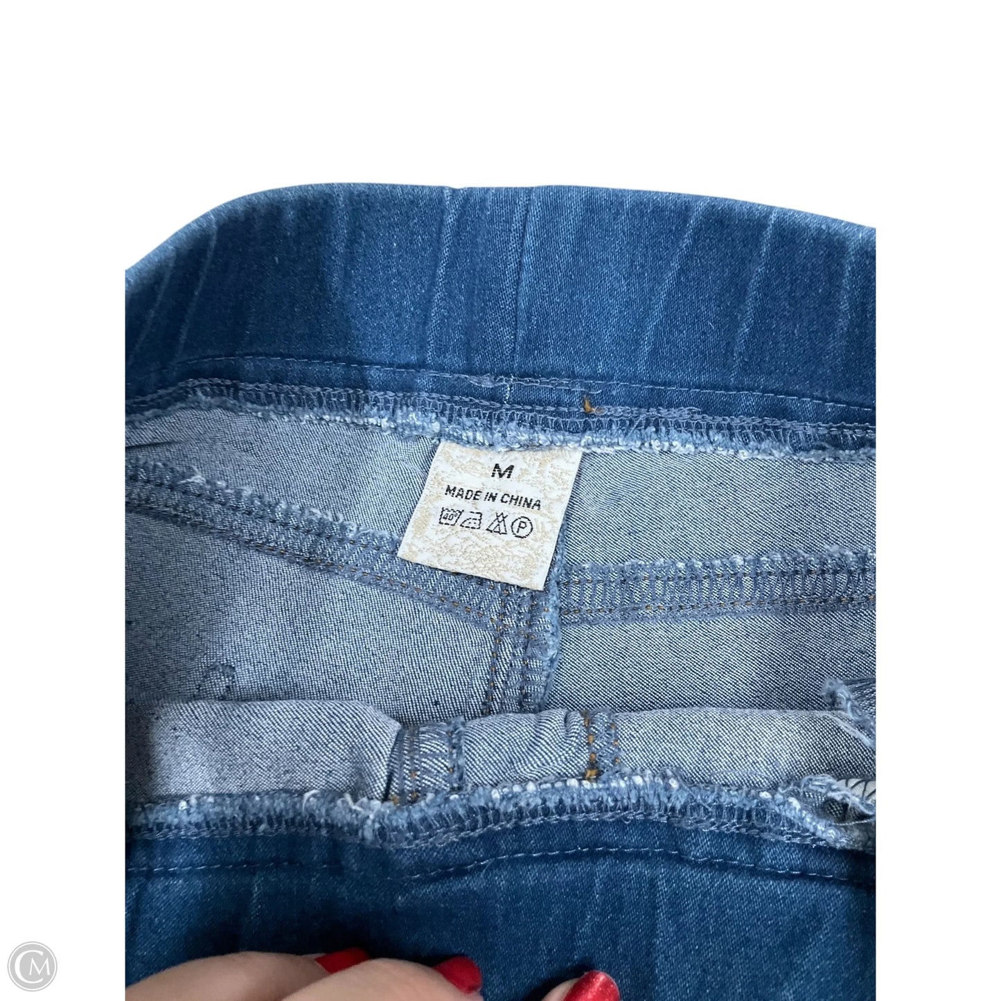 Jeans Jeggings By Clothes Mentor In Blue Denim, Size: M